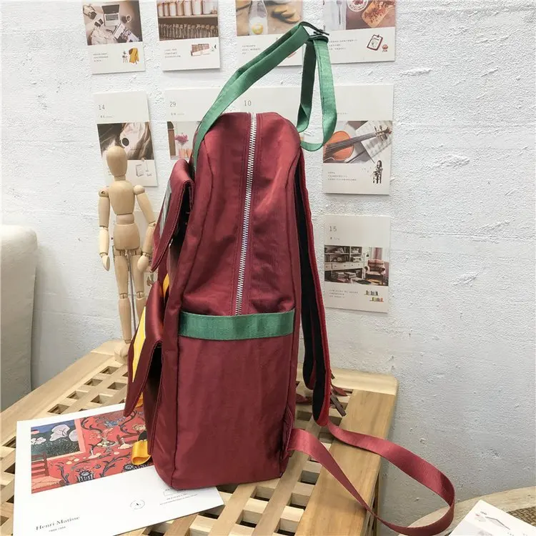 

2019 Summer New Fashion Preppy Style Women Canvas Backpacks Female Casual Students School Bags Shoulder Bags