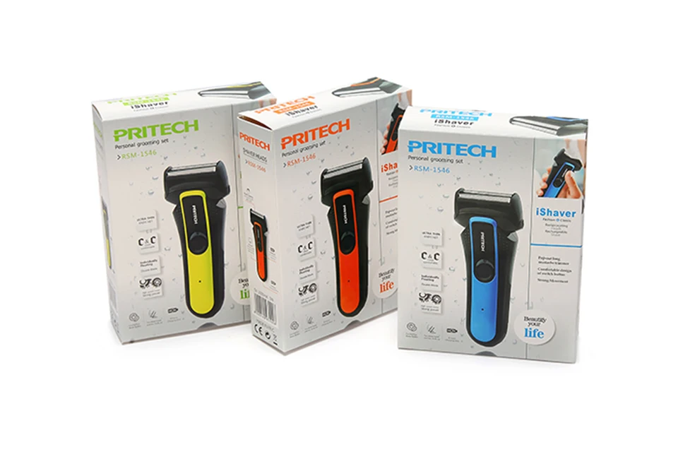 PRITECH электробритва USB Портативный Для мужчин станок для бритья сабельная лезвие электрическая бритва триммер для бороды дропшиппинг