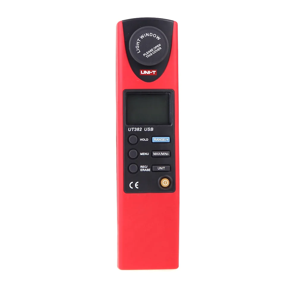 UNI-T UT382 Illuminometers Measurement FC & LUX Auto Range Data Logging USB Interface Level Measuring Instruments | Инструменты