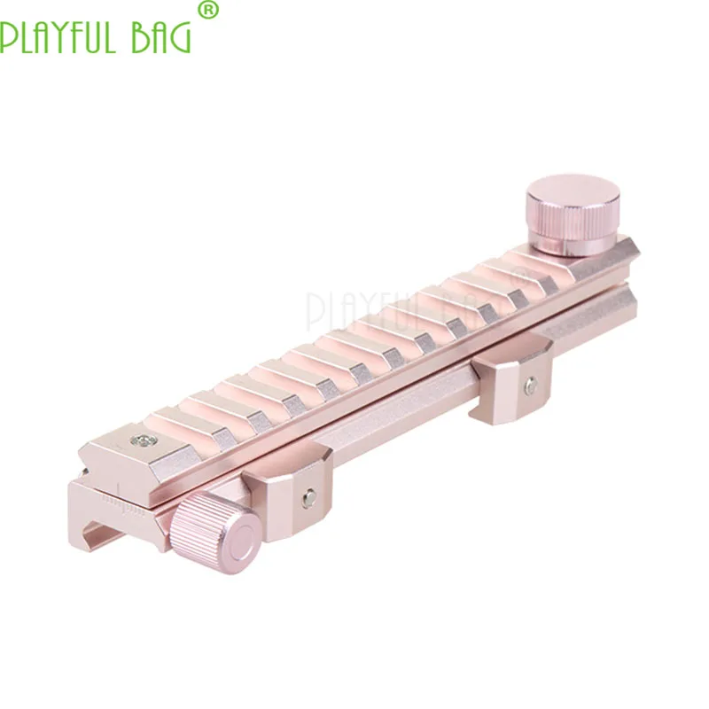 

Outdoor activities CS water bullet get ball gun toy refit parts adjustable rose gold 21mm guide rail aiming track gift