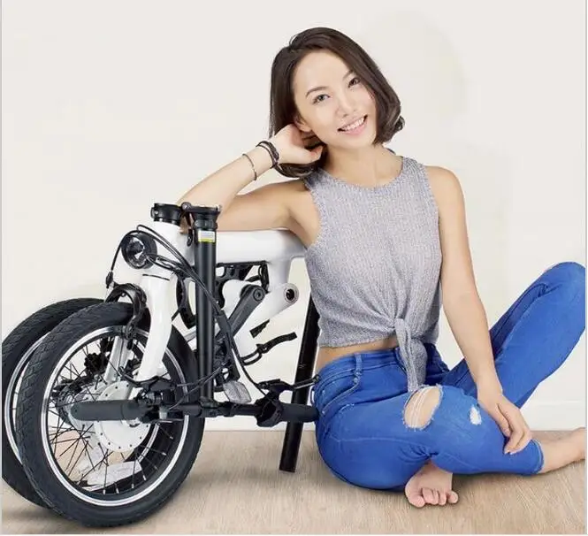 Оригинальный qicycle смарт-электрический Bicyle EF1 Спорт Портативный mijia e велосипед