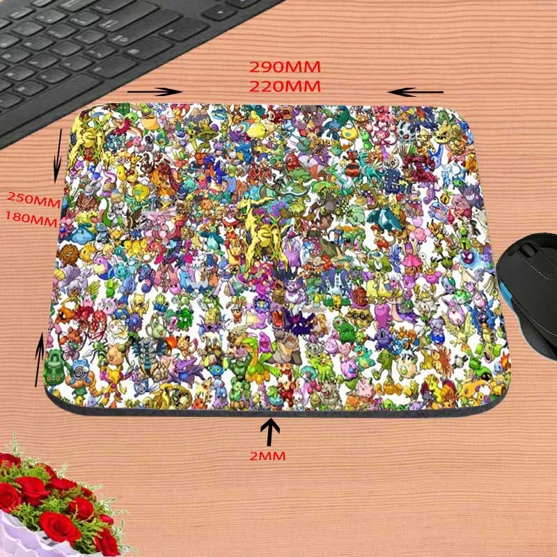 XXL резиновый игровой коврик для мыши с аниме Новое поступление под заказ