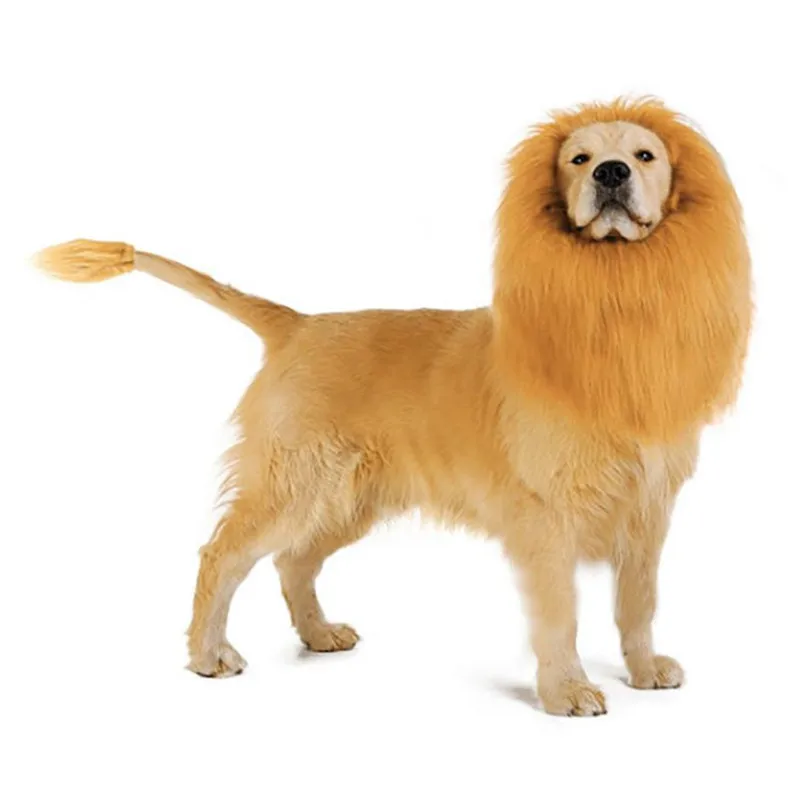 Костюм для собак с хвостом льва костюм X10113|lion mane for dog|lion manelion dog |
