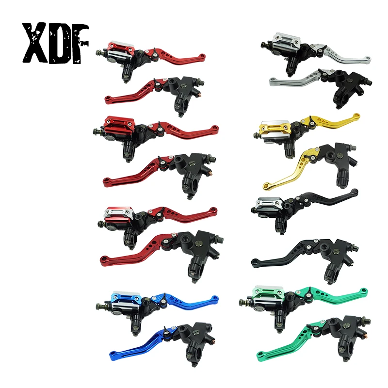 

Universal Motorcycle 7/8" Brake Hydraulic Clutch Master Cylinder Lever Accessories 12.7mm piston For Yamaha Honda Suzuki