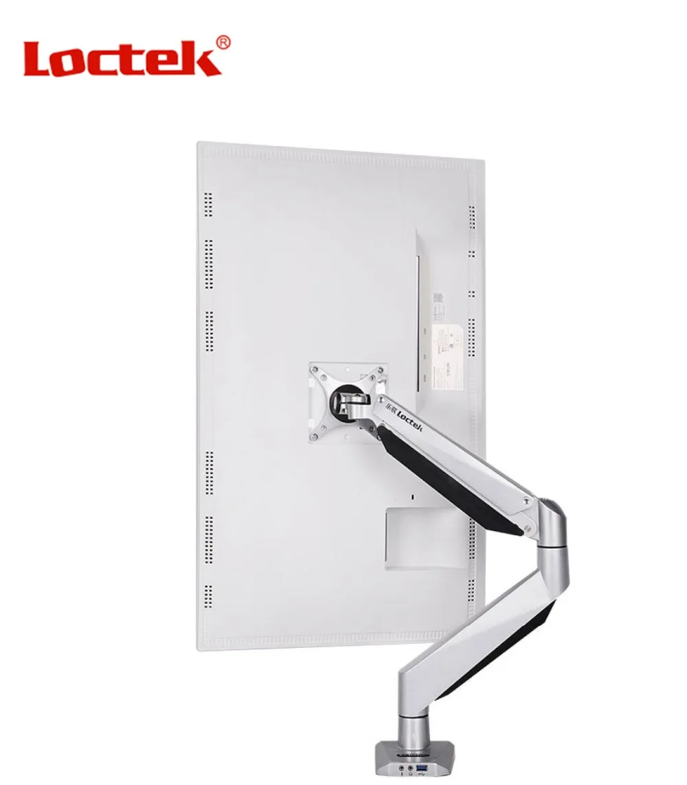 Loctek D7H алюминиевый держатель для монитора с газовой пружиной и полным движением |
