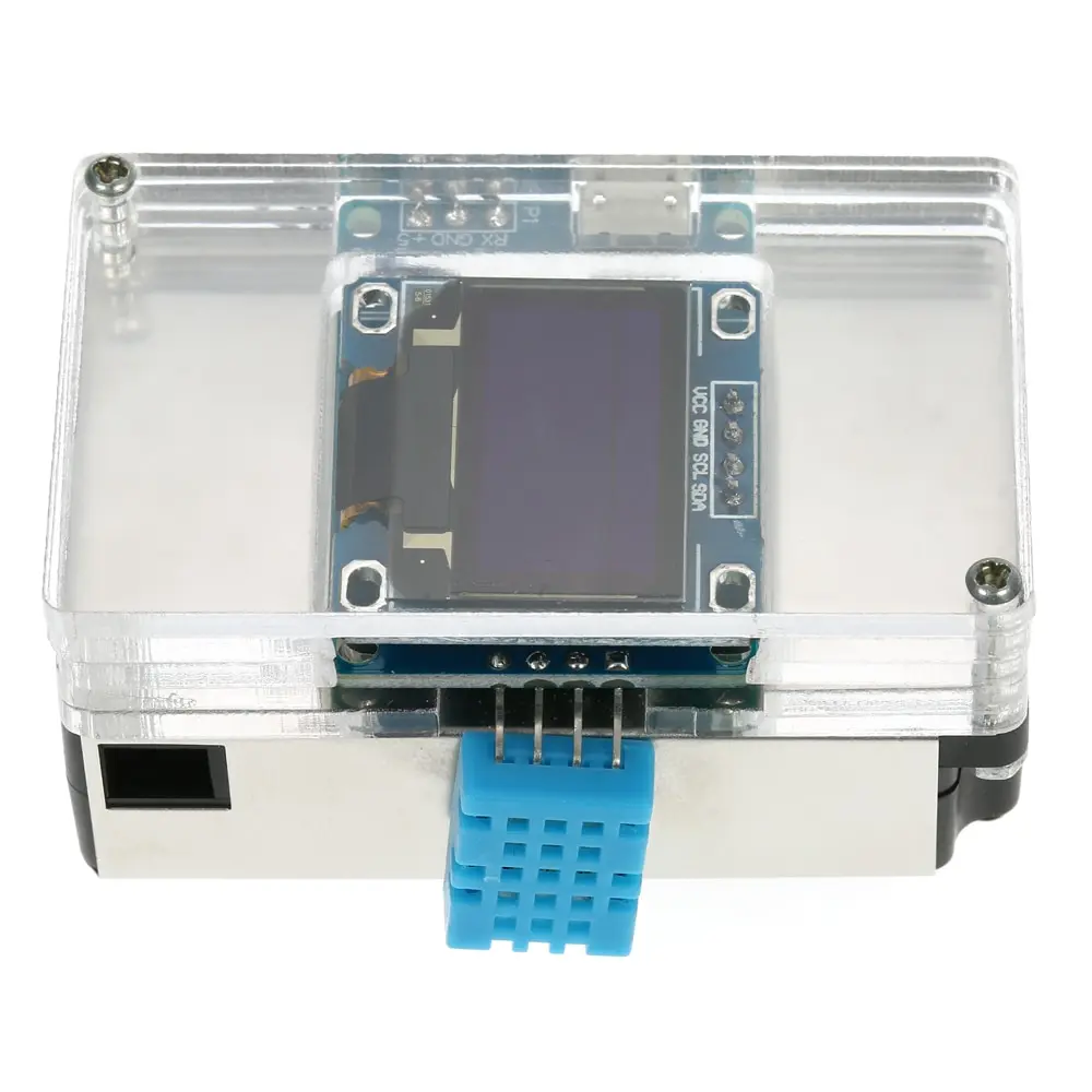 DIY PM2.5 тестер с ЖК-экраном звуковой сигнал тревоги измерительный прибор для