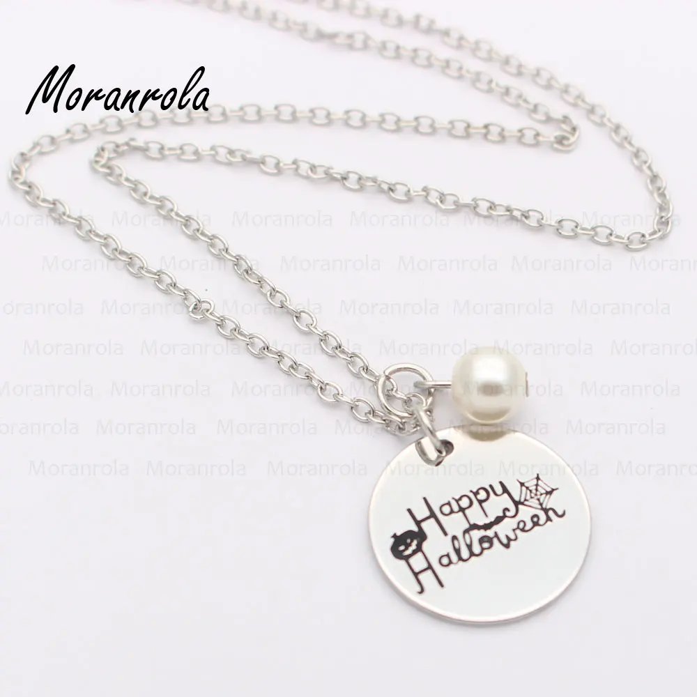 Новое поступление ожерелье Счастливого Хэллоуина брелок Очаровательное