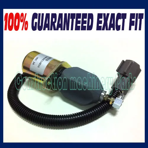 1751ES-24A3UC12B1S Fuel Shutdown Solenoid For Hyundai Excavator R60-5 Yanmar | Generator Parts &amp Accessories