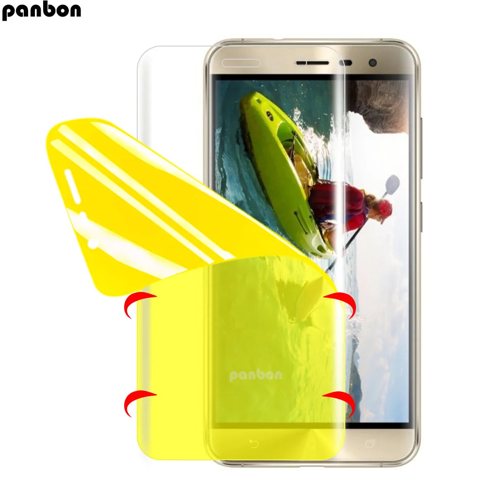 Гидрогелевая нано-пленка с полным покрытием для Asus Zenfone 4 selfie Pro Max ZD553Kl ZD552KL ZC550KL