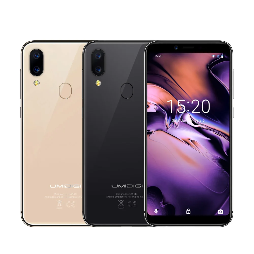 UMIDIGI a32гб 16 Гб мобильный телефон глобальная полоса двойной 4G LTE Android 8.15 5 &quotincell HD