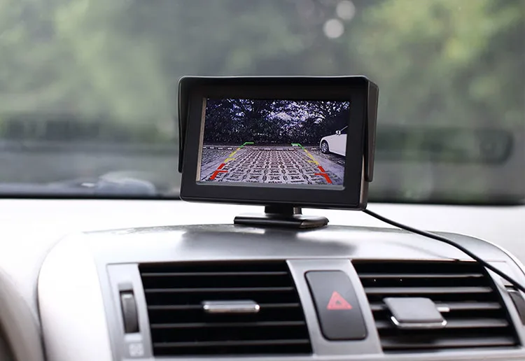 Камера заднего вида с ЖК дисплеем 4 3 дюйма|Видеорегистраторы| |