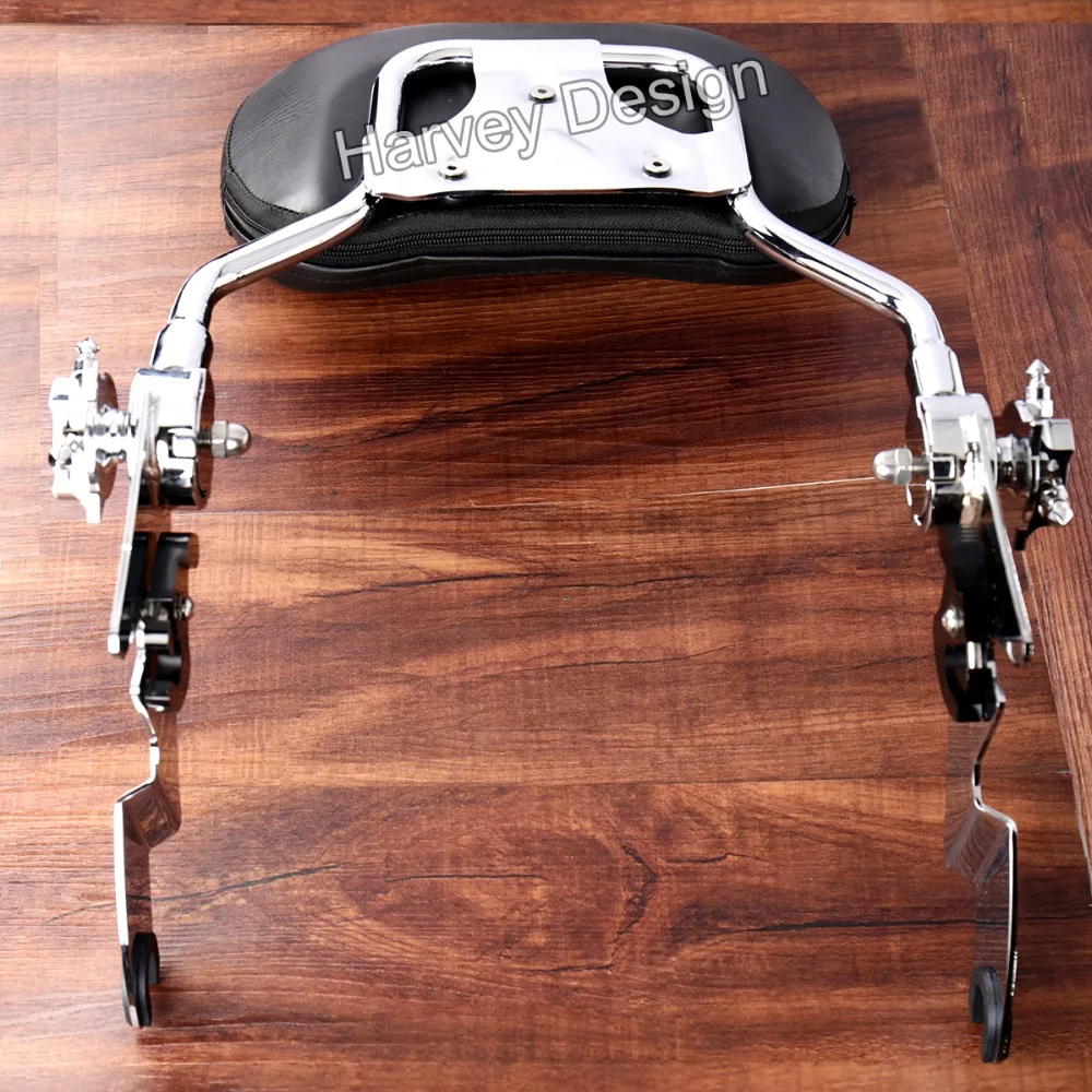 Регулируемая съемная спинка хромированная для Harley Touring 09-16 запчасти Electra Glide Street |