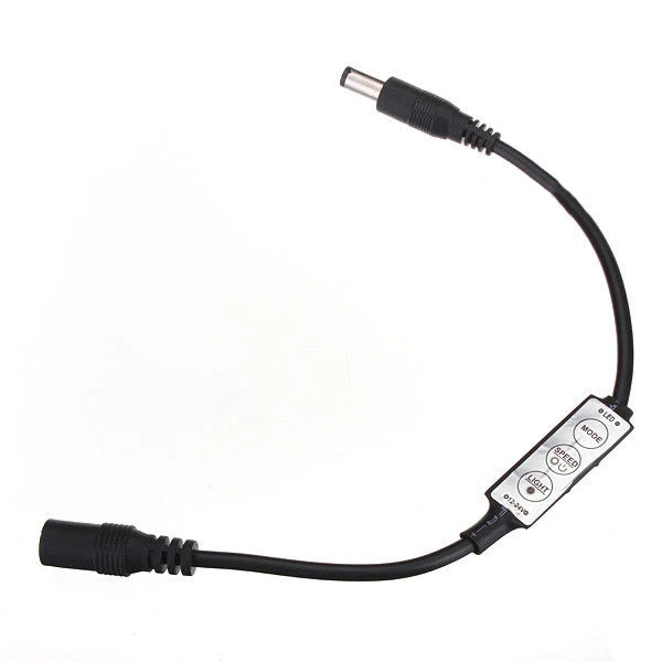 Низкопрофильный встроенный контроллер мини 3 ключа диммер переключатель для