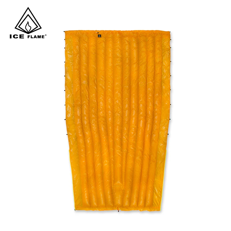 구매 Ice Flame-20D 여름 봄 가을 90% 화이트 덕 다운 미라 침낭 담요 매트 이불 언더퀼트 해먹 그라운드 캠핑, 스포츠, 아웃도어, 활동, 밝은, 워터푸르프, 등산