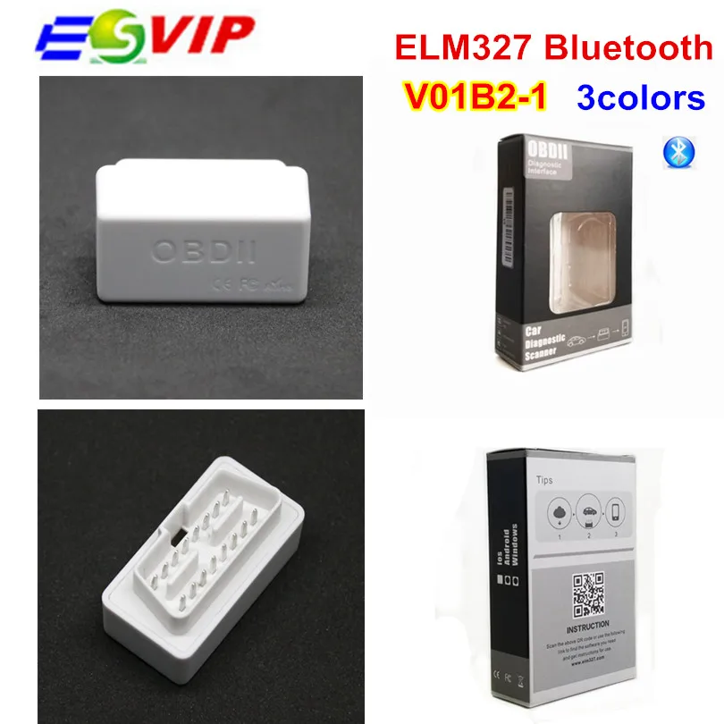 Автомобильный диагностический мини сканер кодов ELM327 Bluetooth V1.5 OBD2 200 шт.|elm327 obdii|elm327