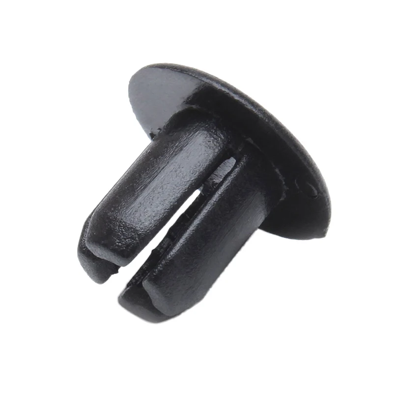 

10pcs Auto Bumper Fastener 8mm Hole Rivet Retainer Push Engine Cover Car Door Trim Panel Clip Fasteners For Toyota Universal Car