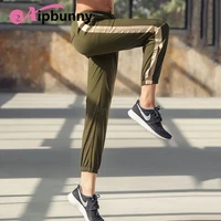 2019 fashion new bottoms casual sweatpants pants side stripe women loose elastic waist sportswear womens pants femme trousers