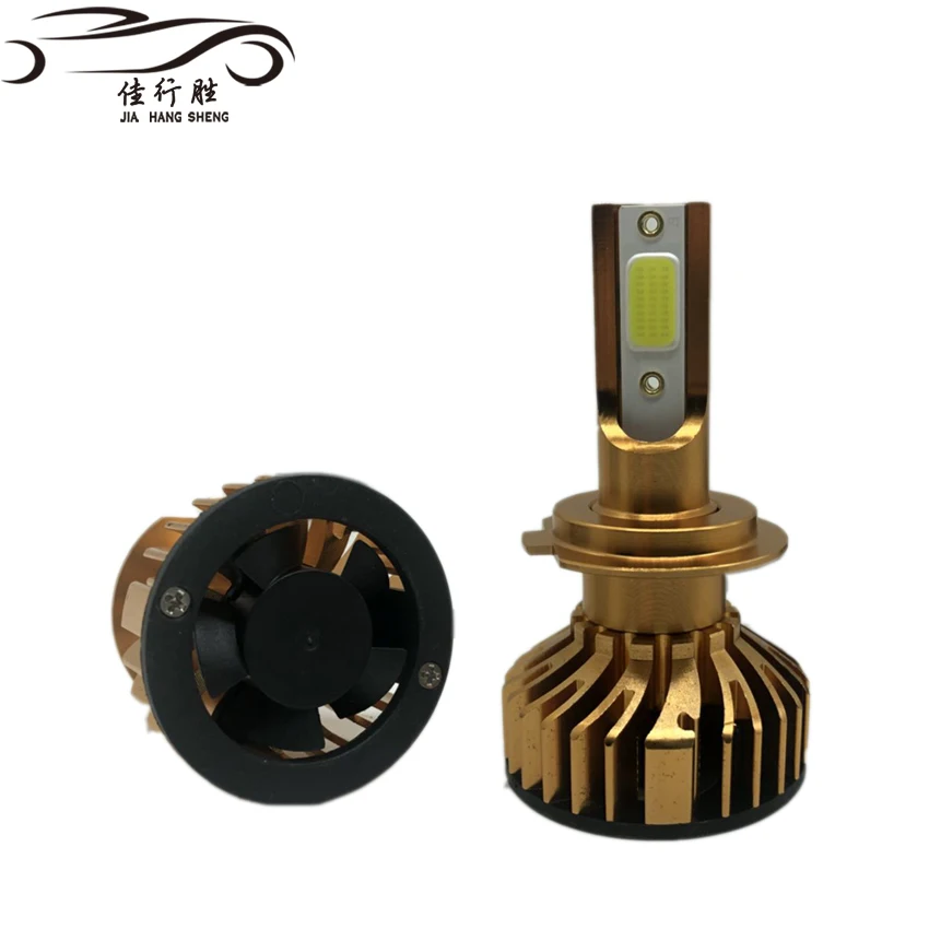 JHS Заводская поставка LED M6 H4 H7 H1 COB светодиодные лампы для фар H11 H13 12V 9005 9006 H3 9004 9007 9012