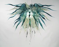 best selling 100 mouth blown borosilicate glass style chandelier modern crystal chamdelier