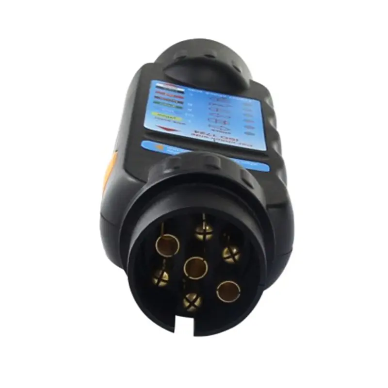 Прочный 7-контактный тестовый инструмент для подключения разъема грузовика и