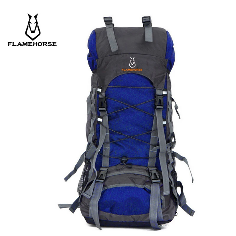 FLAME HORSE 60L Новая мужская водонепроницаемая сумка Оксфорд для занятий спортом на