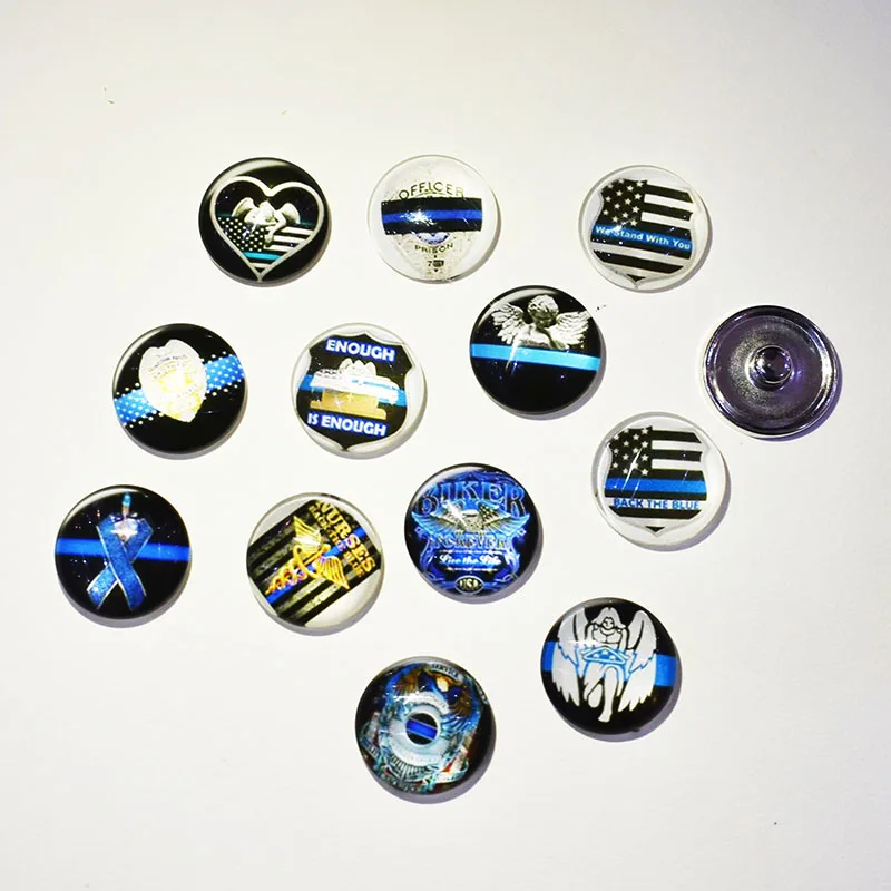 50 шт смешанные цвета имбирное стекло кнопки ювелирные изделия с голубыми лентами