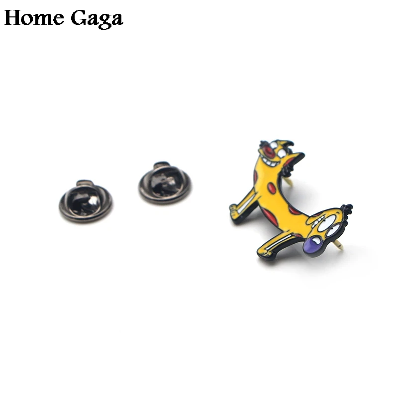 Homegaga кошечка цинк мультфильм булавки для мужчин женщин para рубашка Шарм пальто одежда рюкзак аксессуары медаль значки Броши D1516