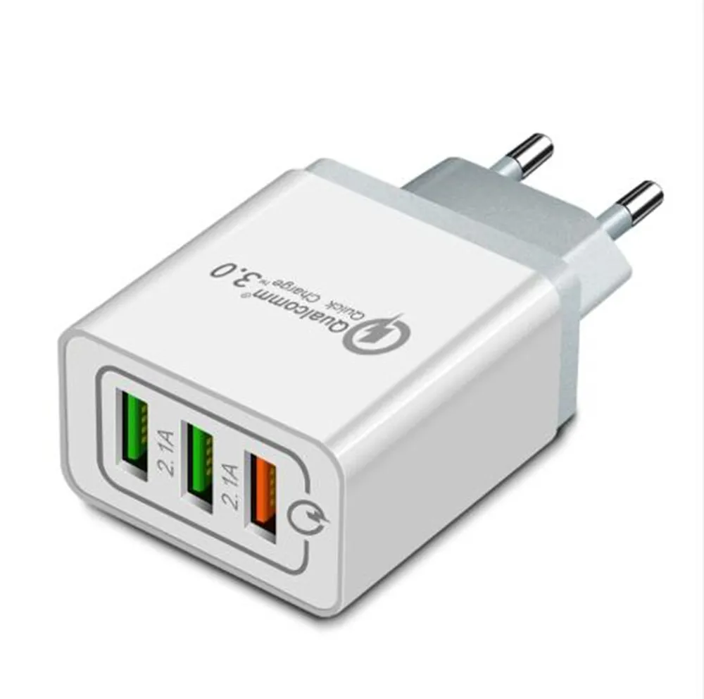 Быстрая зарядка QC 3 0 умный USB-порта для Xiaomi Samsung Huawei Зарядка адаптер быстрой