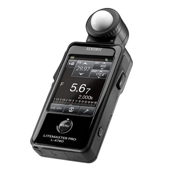 Фотоаппаратура актинометр кожаная SEKONIC L-478D метр беспроводной сенсорный экран