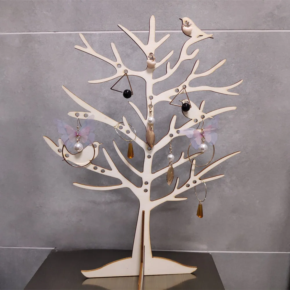 1 шт. держатель органайзер для сережек и ожерелий|Статуэтки миниатюры| |