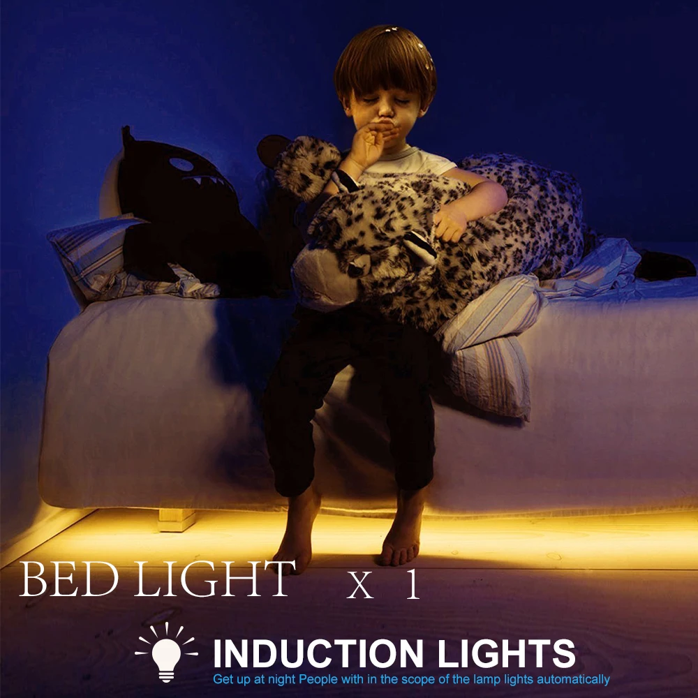 Гибкая светодиодная лента с активированным датчиком движения комплект ночного