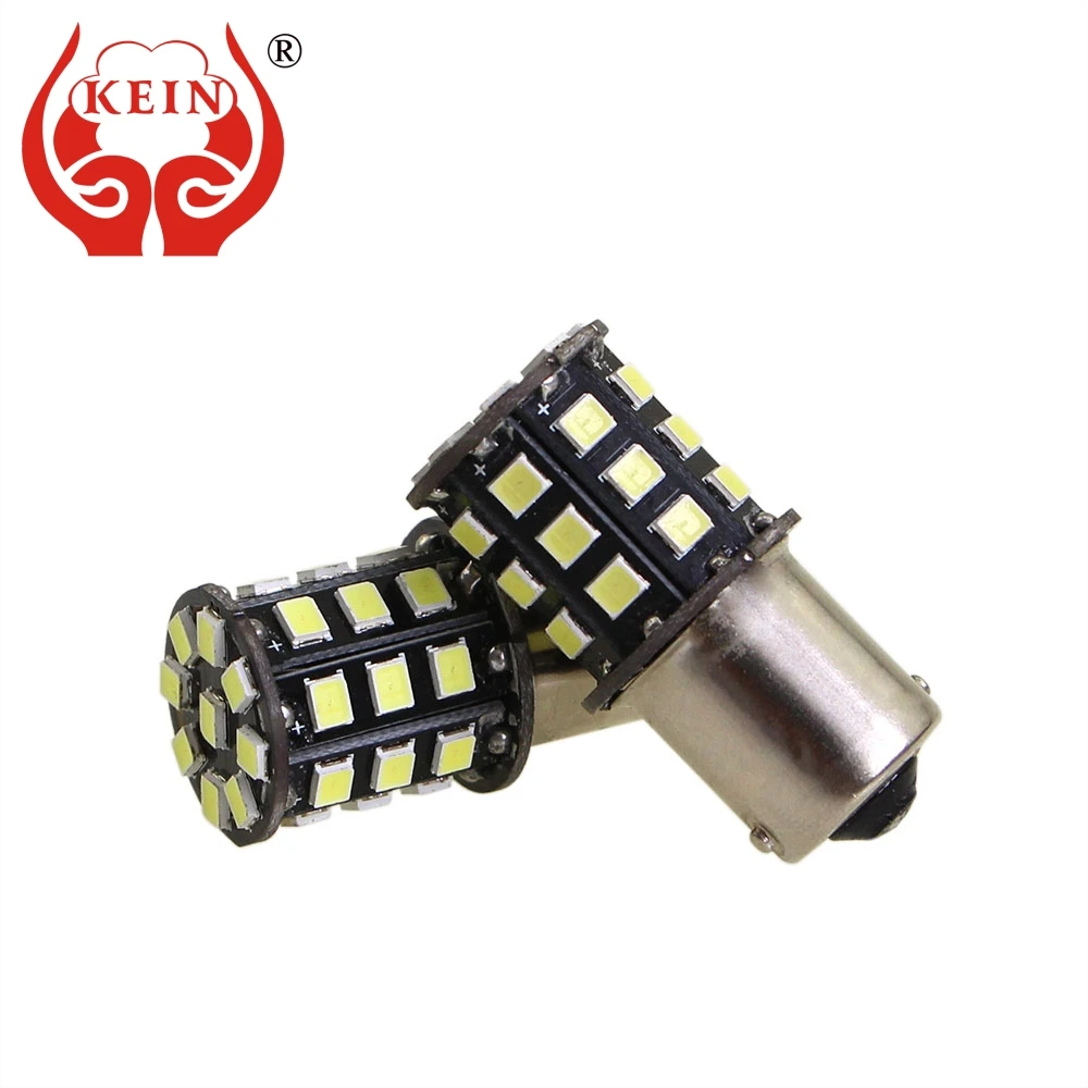 KEIN 2 шт. супер яркие P21W 1157 1156 33smd ba15s P21/5W bay15d S25 2835 atuo Автомобильные фары Тормозные