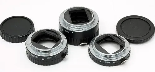 Meike металлическая Автофокус AF Макро Удлинитель для Canon EOS 5D Mark II III 6D 7D 60D 70D 600D 650D 700D T5i T4i