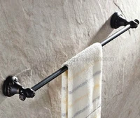 black oil rubbed brass wall mounted single towel bar towel rack towel holder bathroom accessories kba449