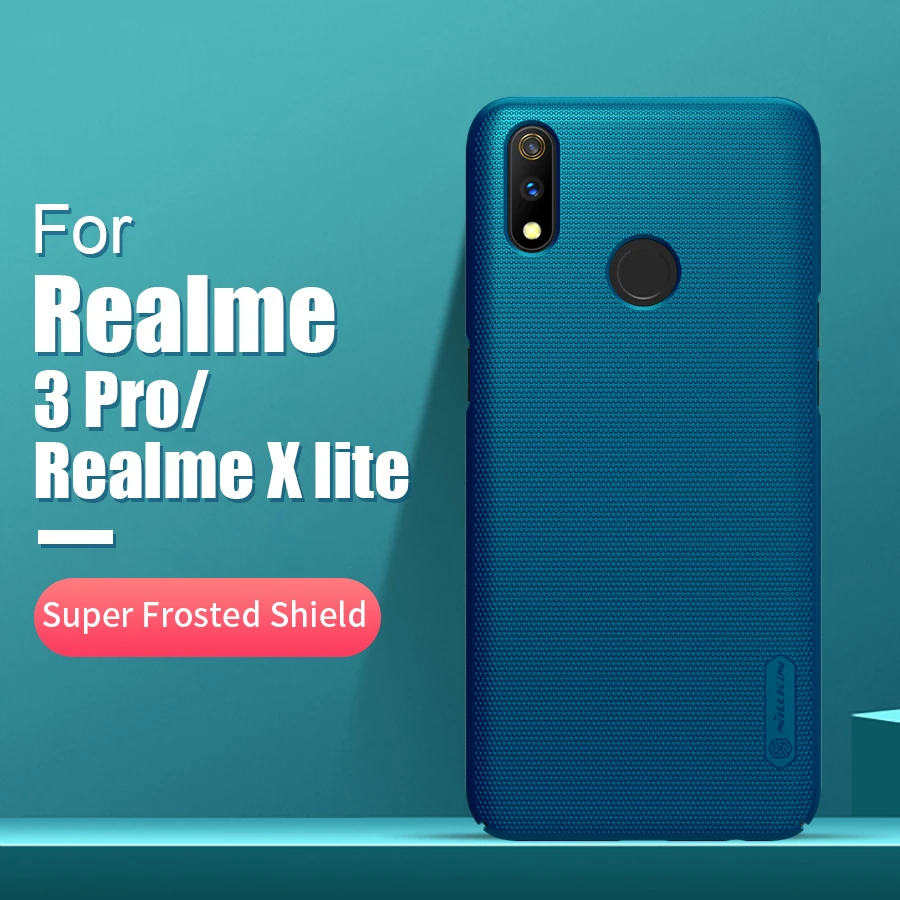 Чехол для OPPO Realme 3 Pro матовый чехол NILLKIN ПК матовая жесткая задняя крышка