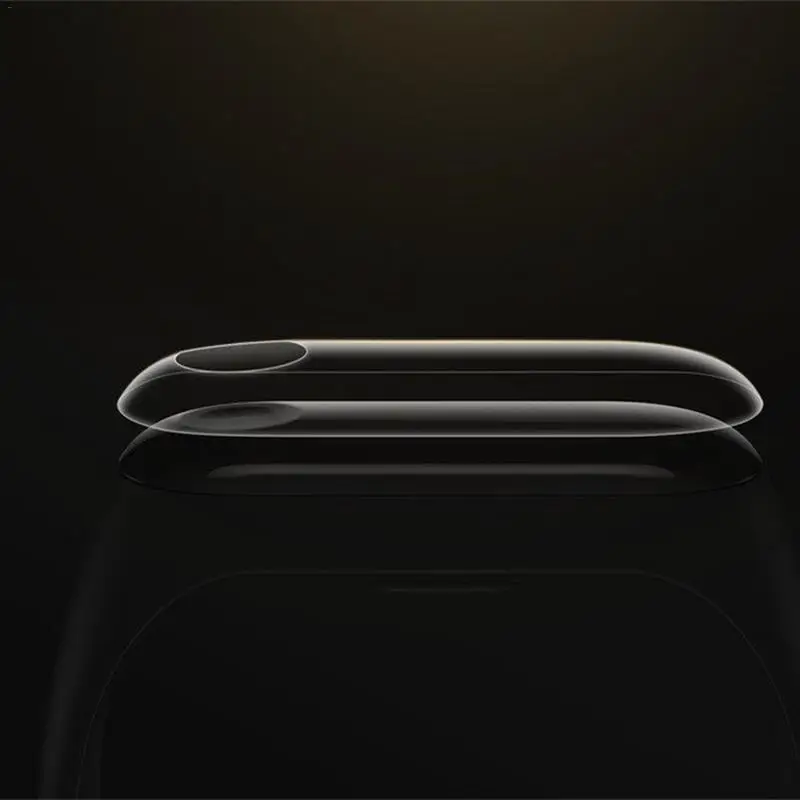 5 шт. смарт-браслет для Xiaomi Mi band 3 Защитная пленка высокой четкости неизогнутый край сталь жесткая закаленная пленка