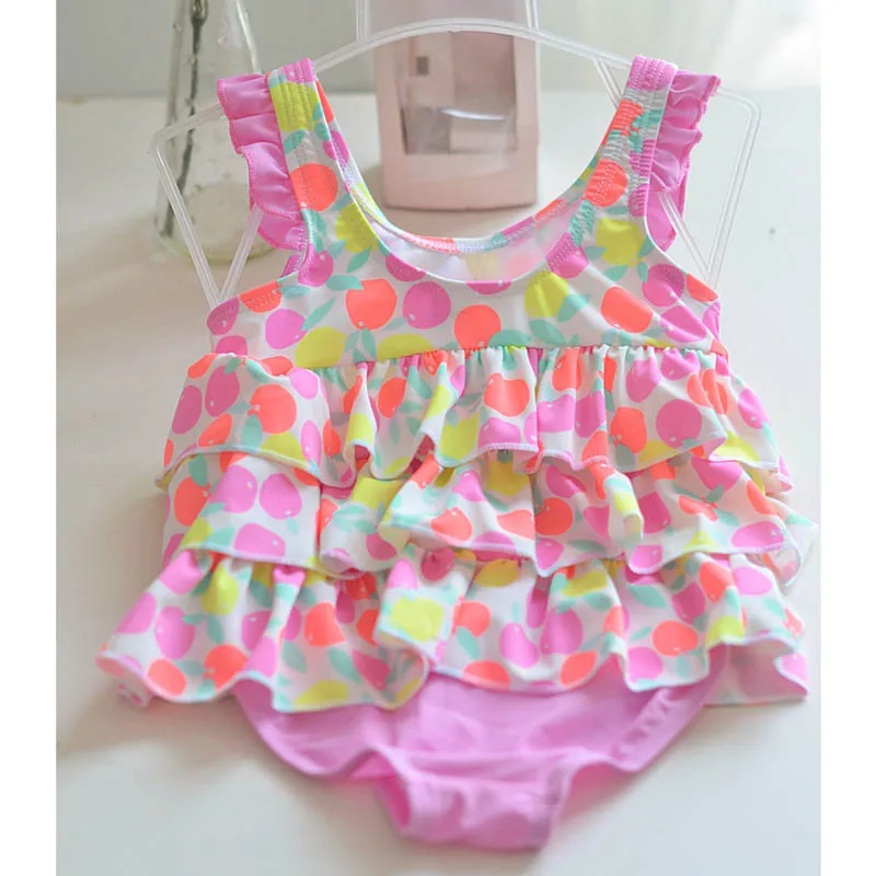 2017 г. Новинка высокое качество одежда для купания маленьких детей цельнокроеное