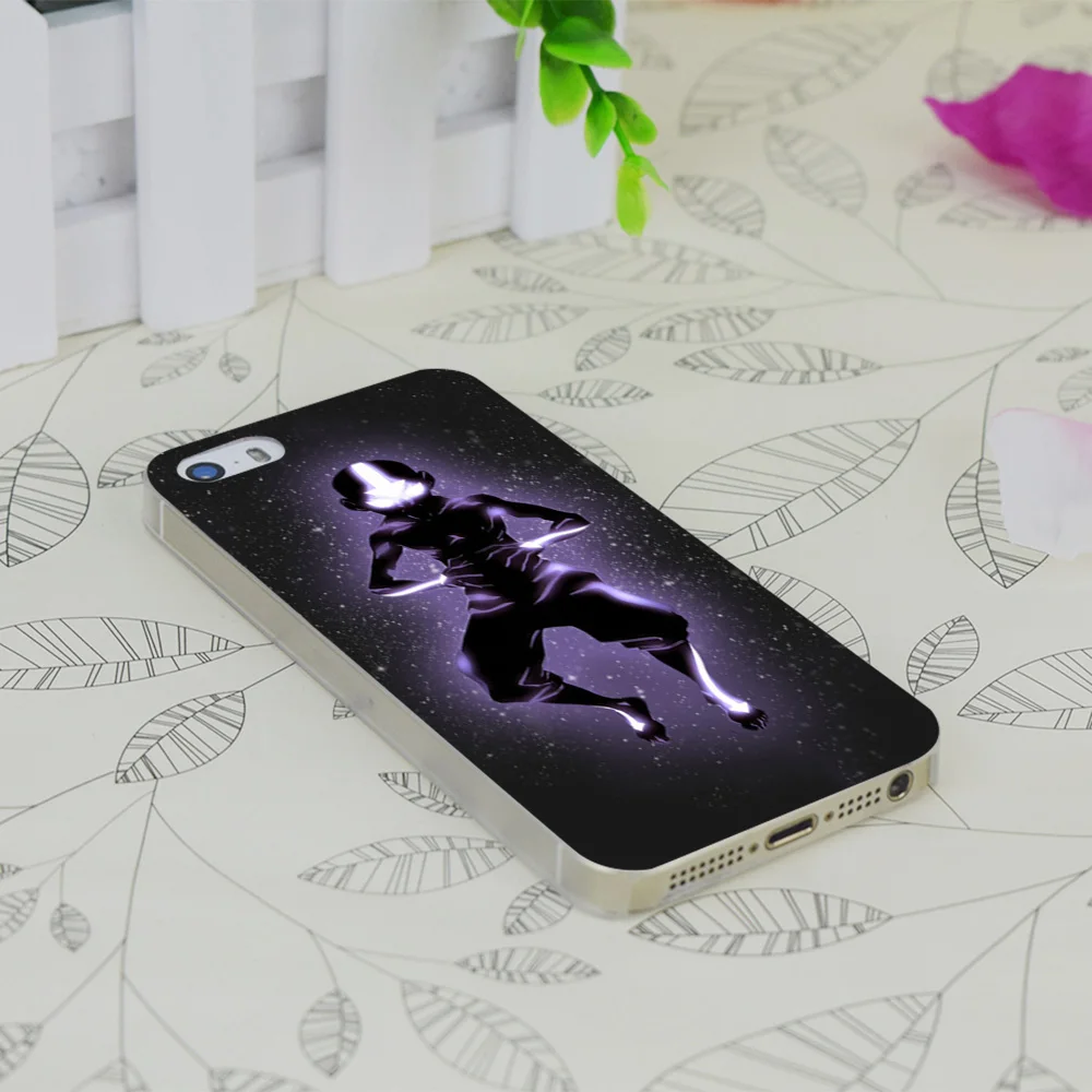 C2703 Avatar Aang Прозрачный Жесткий Тонкий чехол для Apple IPhone 4 4S 4G 5 5G 5S SE 5C 6 6S Plus |