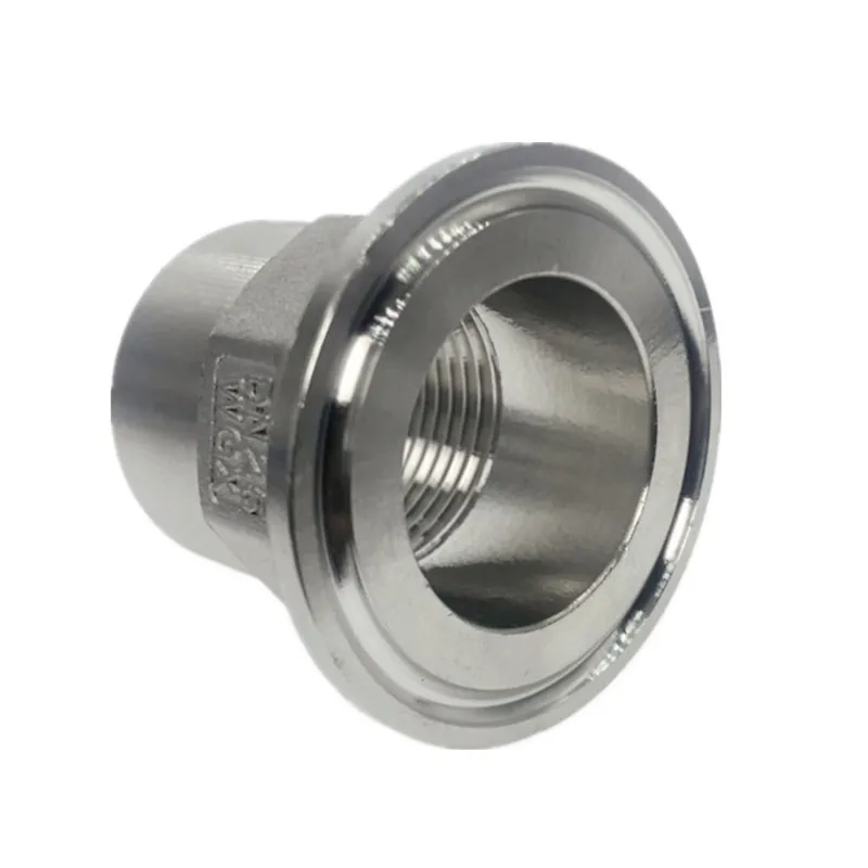Санитарная Шестигранная Резьбовая труба DN50 WZJG BSPT 1/2 &quot с 3 зажимами сварное