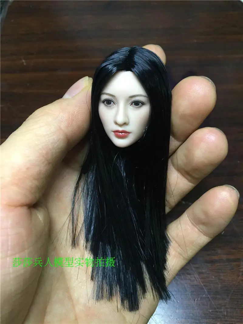 1/6 Asia Beauty Head Sculpt аналогичная женской головке Лю Янь модель F 12 ''PH Body|head sculpt|1/6 head