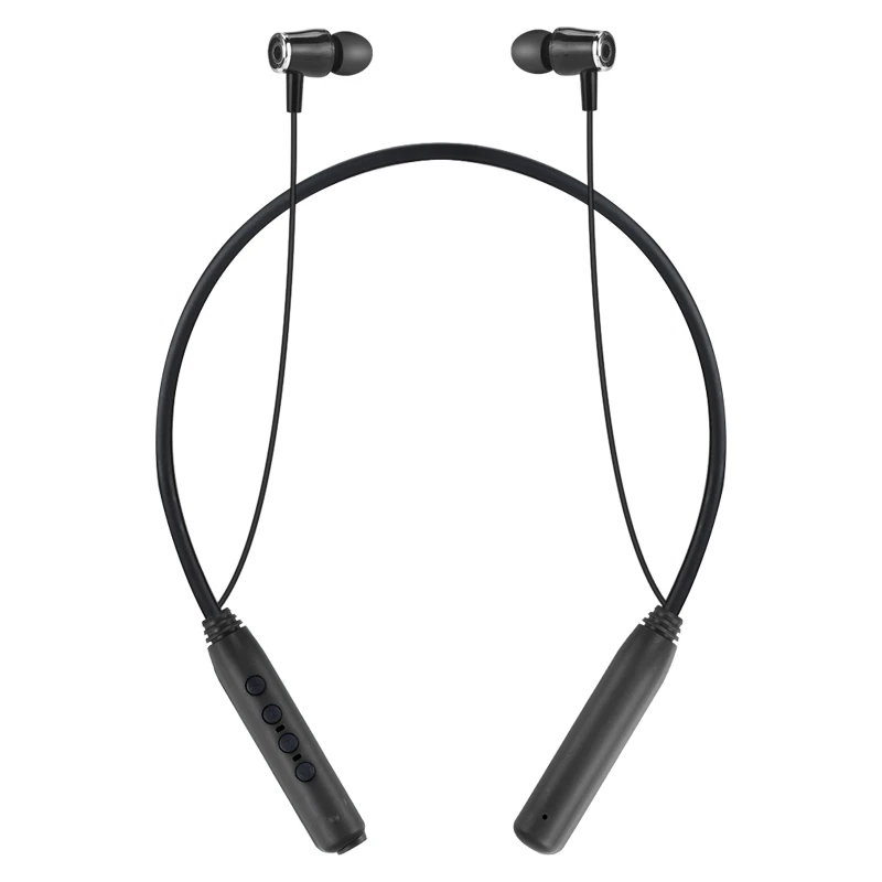 Black no BOX IPX8 водонепроницаемый Mp3 плеер Aptx 8 Гб 16 Гб Спортивная Bluetooth гарнитура Музыкальный плеер Walkman Дайвинг наушник для плавания наушники - Цвет: Black no BOX