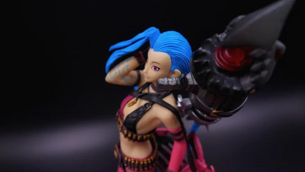 ThinkEasy оригинальная коробка 10 &quot24 см Jinx фигурки игры Аниме ПВХ Модель Коллекция