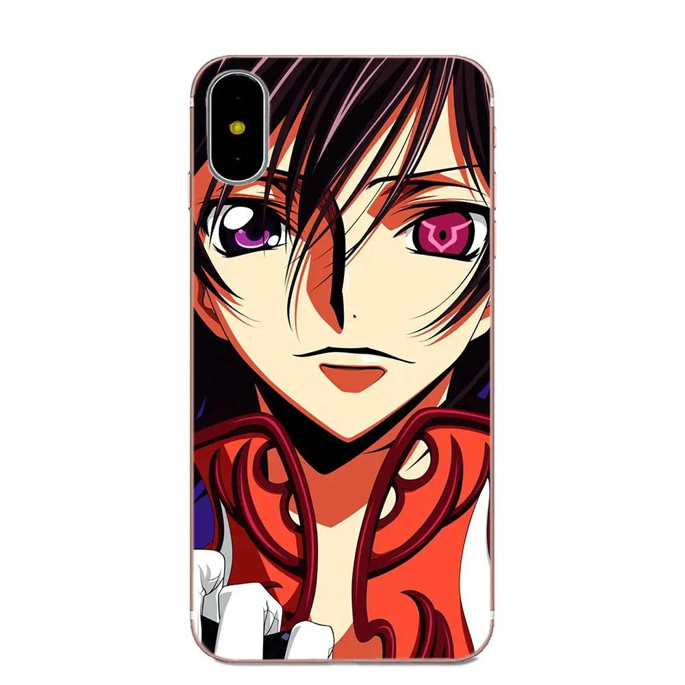 Чехол для мобильного телефона из ТПУ с аниме кодом Geass Letouch Huawei Honor 4C 5A 5C 5X 6 6C 6A 6X 7 7X 8