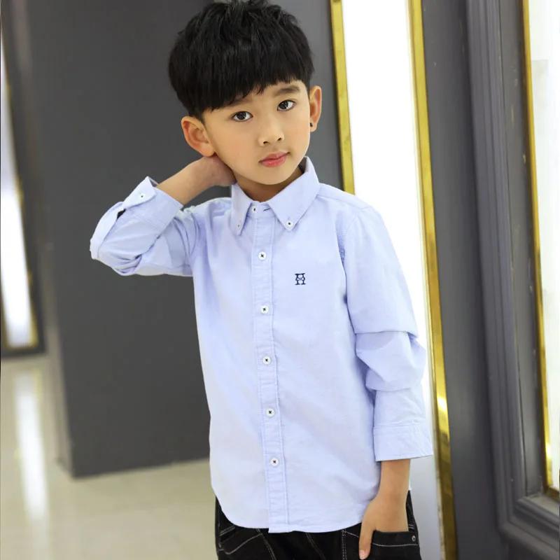 Одежда с длинными рукавами весенняя и осенняя однотонная белая блузка для