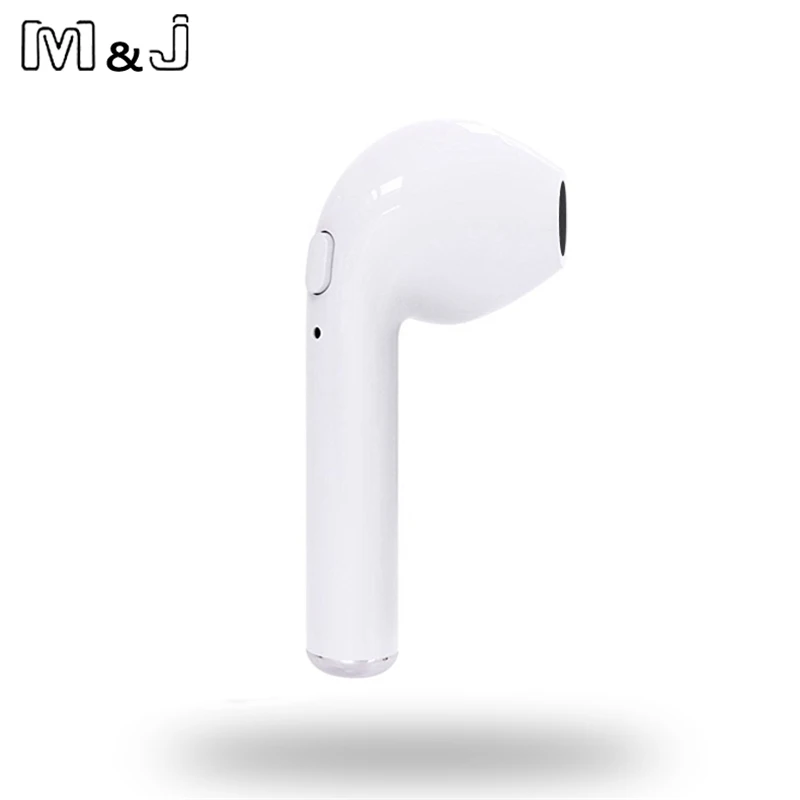 Мини Bluetooth наушники M & J TWS i7s спортивные стереонаушники вкладыши беспроводные