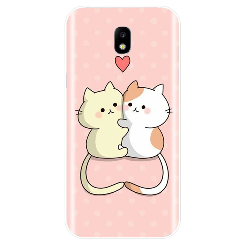 Kawaii Molang мультфильм аниме собака ca чехол для телефона Samsung Galaxy J3 J4 J6 J8 2018 J5 J7 2017 2016