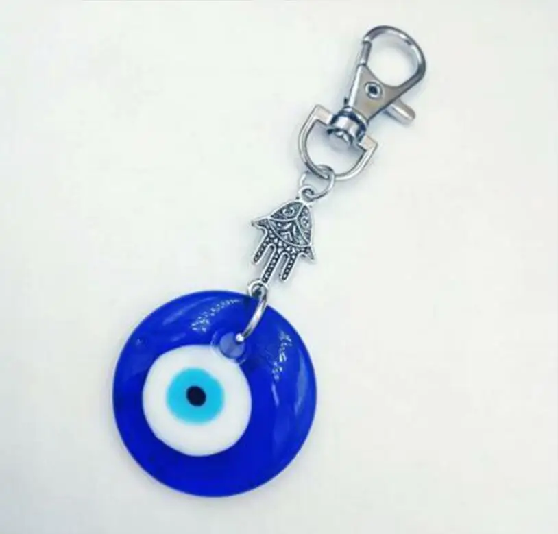 Греческий подвесной амулет Kabbalah & Evil Eye для ключей автомобильная сумка