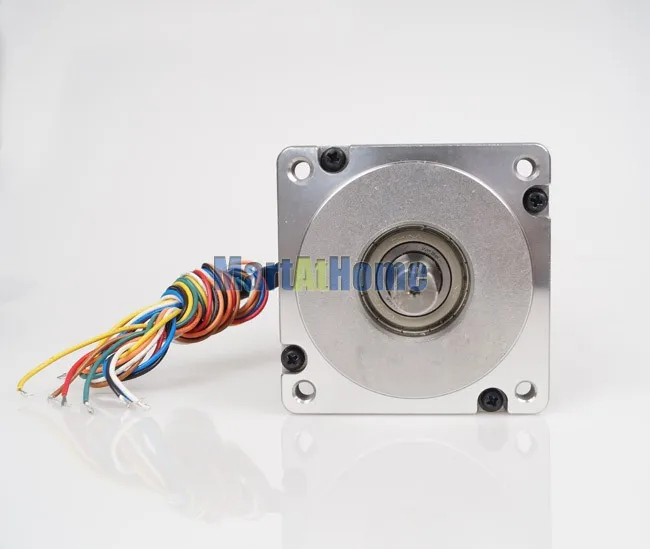 Leadshine 86HS85 2 фазный CNC NEMA 34 гибридный шаговый двигатель 1203 6 Oz in для фрезерного