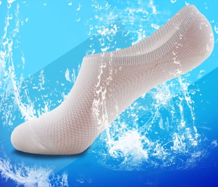 Носки мужские из бамбукового волокна Нескользящие 40 шт. = 20 пар/лот|sock good|sock lotboating