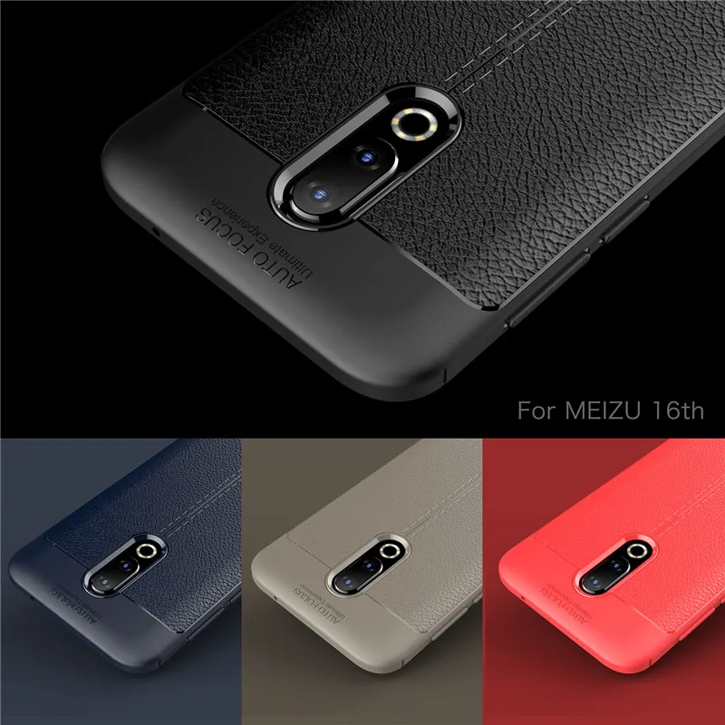Phone Case For Meizu 16 16th Cover Shockproof Silicone Plus |